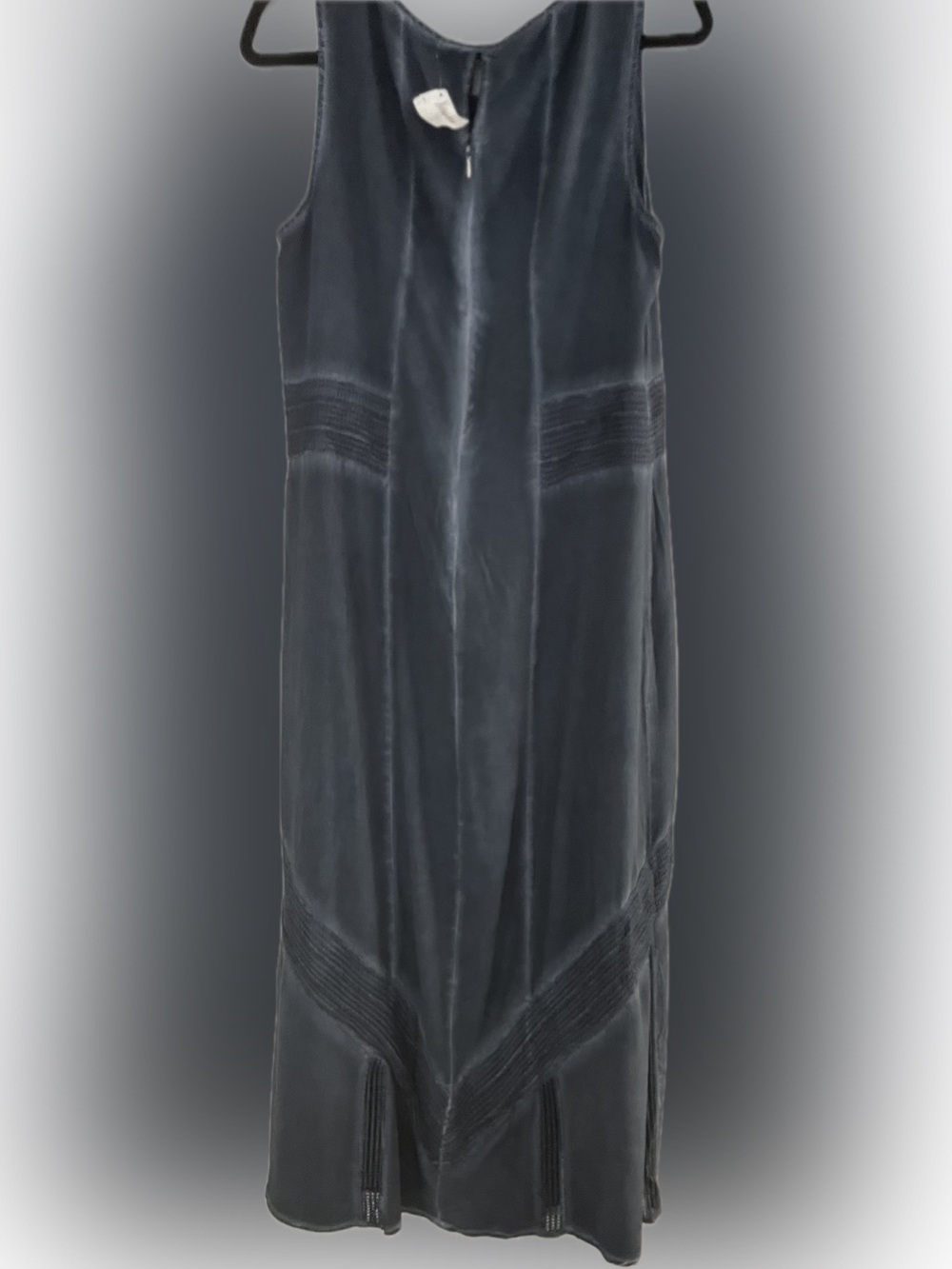 Women's Dark Navy XCVI Maxi Sleeveless Dress- Versatile Everyday Style - Picture 3 of 6